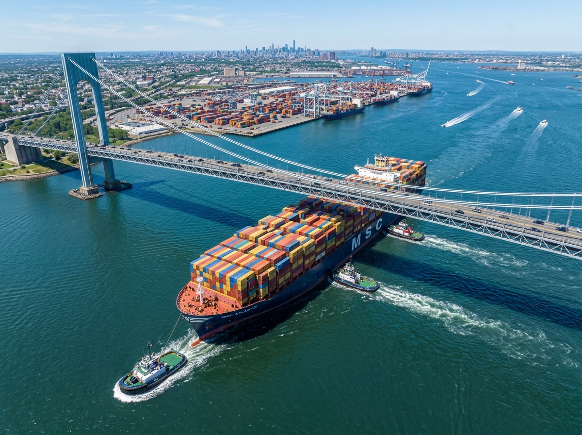 United States & Canada maritime container shipping terminal